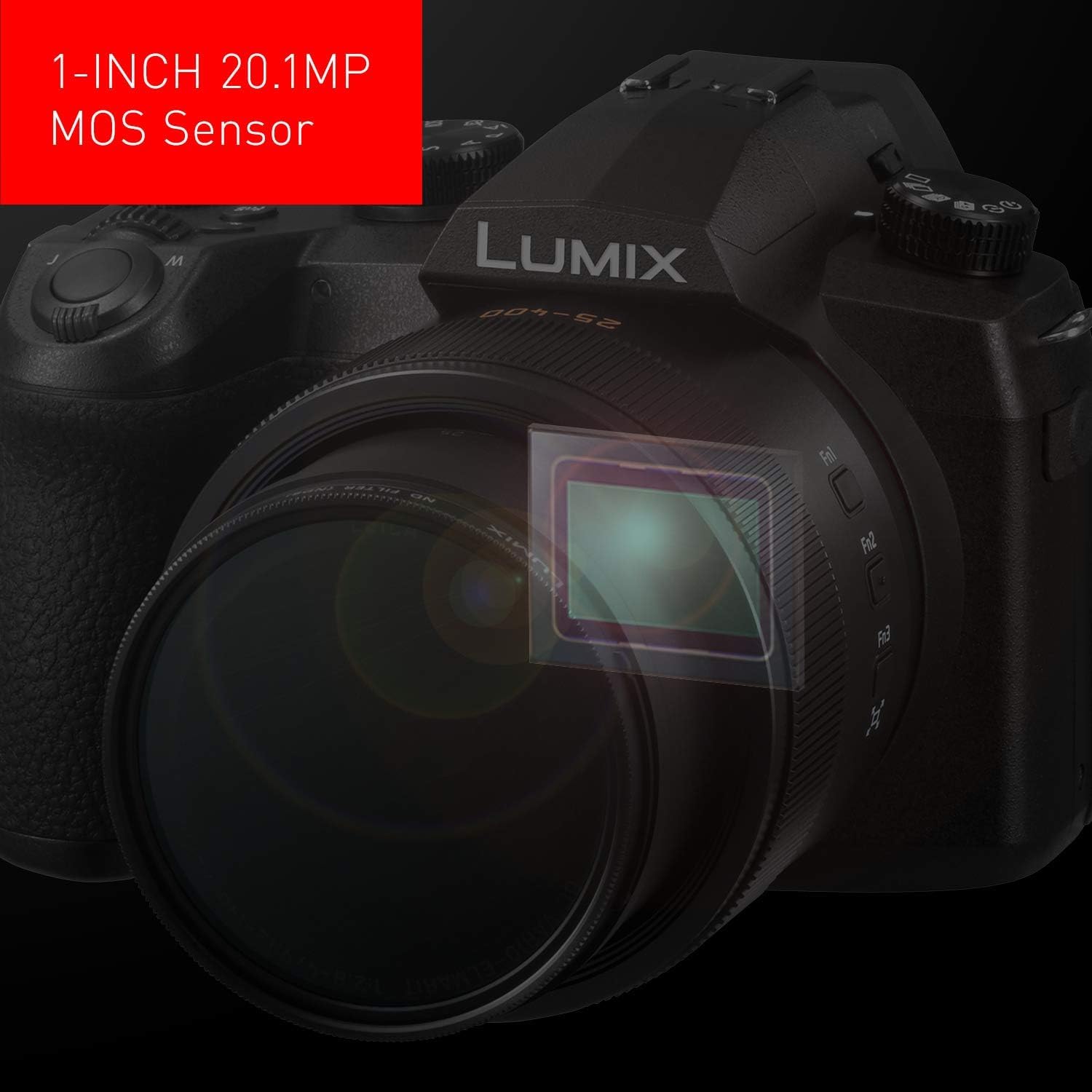 Amazon.com: Panasonic Lumix DC-FZ1000 II מצלמה דיגיטלית עם אביזרים